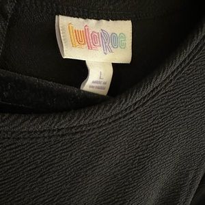 LuLaRoe Amelia Black Dress